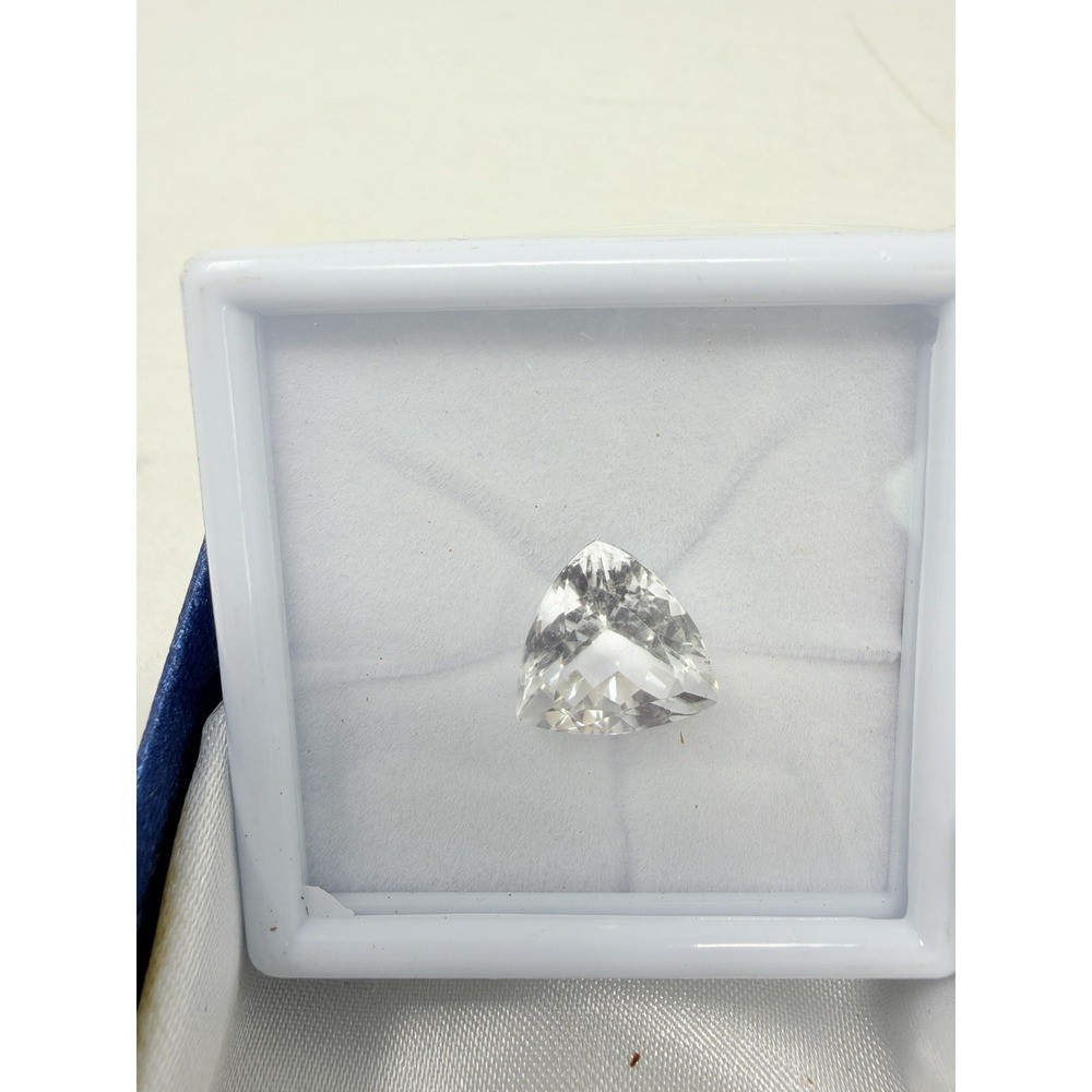 Shop LC Clear Crystal Trillion Shaped Loose Gemstone for Jewelry Making 5680